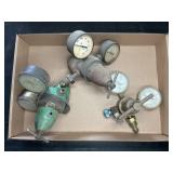 (3) TORCH TANK GAUGES