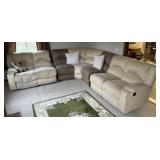 3 PC SECTIONAL CORNER SOFA, ~10