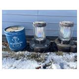 (2) KEROSENE HEATERS AND FUEL CAN