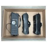 (3) VINTAGE REALISTIC TRANSCEIVER WALKIE TALKIES
