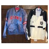VINTAGE NFL RAIDERS & NY GIANTS JACKETS