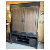 2 PC GUN CABINET & BASE
