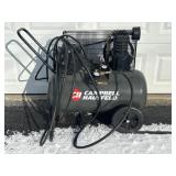 CAMPBELL HAUSFELD AIR COMPRESSOR, WORKING