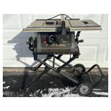 PORTER CABLE TABLE SAW, WORKING
