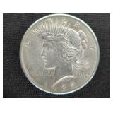 1925 PEACE SILVER DOLLAR
