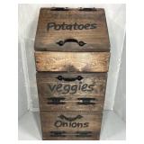 POTATOES / VEGETABLE / ONION HOLDER