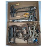 BAR CLAMPS, C CLAMPS, VISE GRIP C CLAMP PLIERS