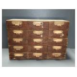 15 DRAWER CABINET - AS IS