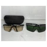 2 PAIRS LASER GOGGLES