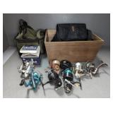 FISHING REELS & SOFT SIDED BAGS