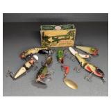VINTAGE FISHING LURES - PFLUEGER
