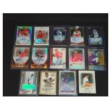 (14) AUTOGRAPH BASEBALL CARDS