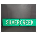 SILVERCREEK ROAD SIGN
