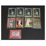 (9) KEY PLAYER BASEBALL CARDS