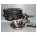 LISK ROASTER, VISION WARE, AND REVERE WARE