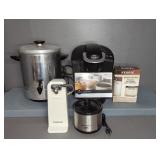 SMALL APPIANCES - KEURIG, CROCKPOT, CAN OPENER