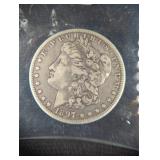 1987-O MORGAN SILVER DOLLAR