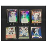 (6) DEREK JETER BASEBALL CARDS