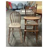 (2) HIGHCHAIRS
