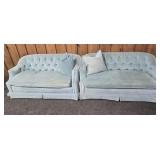 HERITAGE MATCHING LOVESEATS (2)