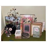 WALL HANGINGS, CLOCK, FRAMES, MORE