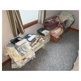 LARGE GROUP BLANKETS, COMFORTERS, CURTAINS, THROWS