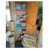 RUGS, BLANKETS & TOWELS IN HALLWAY