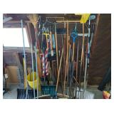 LARGE GROUP OF STICK TOOLS