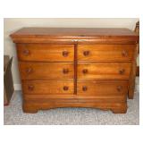 SOLID ROCK MAPLE & HARDWOOD 6-DRAWER DRESSER
