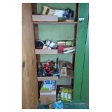 CONTENTS OF TOOL CABINET - TOOLS, HARDWARE