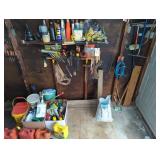 GARAGE TOOLS & SHOP FLUID CONTENTS