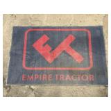 EMPIRE TRACTOR DEALERSHIP RUG, 66'X44'