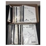 (31) WOODS & LAND PRIDE IMPLEMENT MANUALS