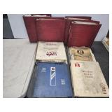 ASST. IH SERVICE MANUALS, IN BINDERS