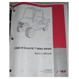CASE IH SCOUT & SCOUT XL SERVICE MANUALS