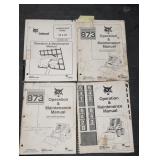 (3) BOBCAT OPERATION & MAINTENANCE MANUALS