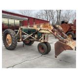 Oliver Model 70 Tractor with Front Loader