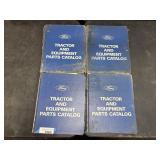 (7) NEW HOLLAND/FORD SERVICE PARTS CATALOGS