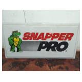 Snapper Pro Advertising Sign, 72×36 Inches