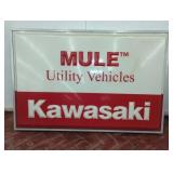 Dualite Kawasaki Mule Utility Vehicles Sign