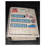 FORD POWER PRODUCTS MASTER PARTS LIST CATALOG