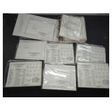 CASE IH WINDROWER SCHEMATIC SHEETS, VARIOUS MODELS