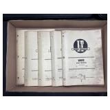 (5) I&T WHITE SHOP MANUALS