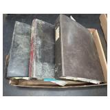 (3) BINDERS OF MIXED IH SERVICE MANUALS