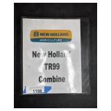 NEW HOLLAND TR99 COMBINE PARTIAL REPAIR MANUAL