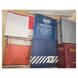 (7) DEALER BRAND BINDERS - IH, NH. CASE, GEHL, CUB