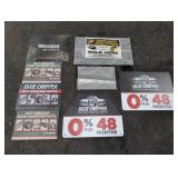 ASST. DEALERSIP PROMOTION MATERIAL, SIGNS, ETC.