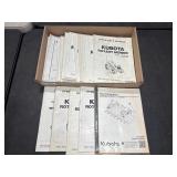 (20) KUBOTA IMPLEMENT & ATTACHMENT MANUALS