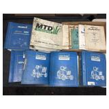 CUB CADET SERVICE MANUALS, SCHEMATICS, HANDBOOKS