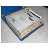 (9) IH CUB CADET SERVICE MANUALS - 1970'S